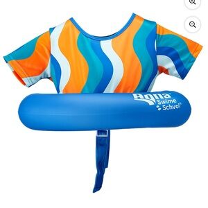 Kids Rashguard - Blue and Orange